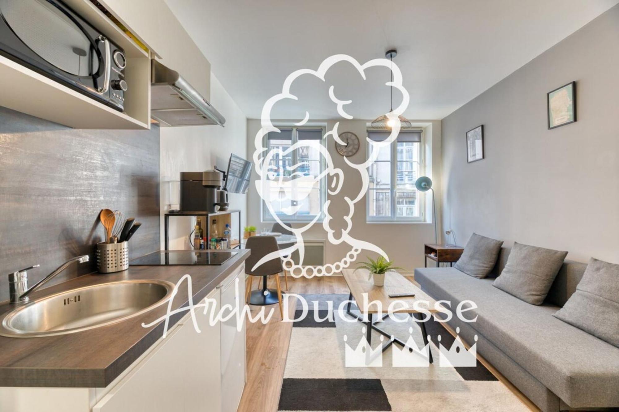 Le Thibaut Studio Renove Au Coeur De Rouen Bagian luar foto